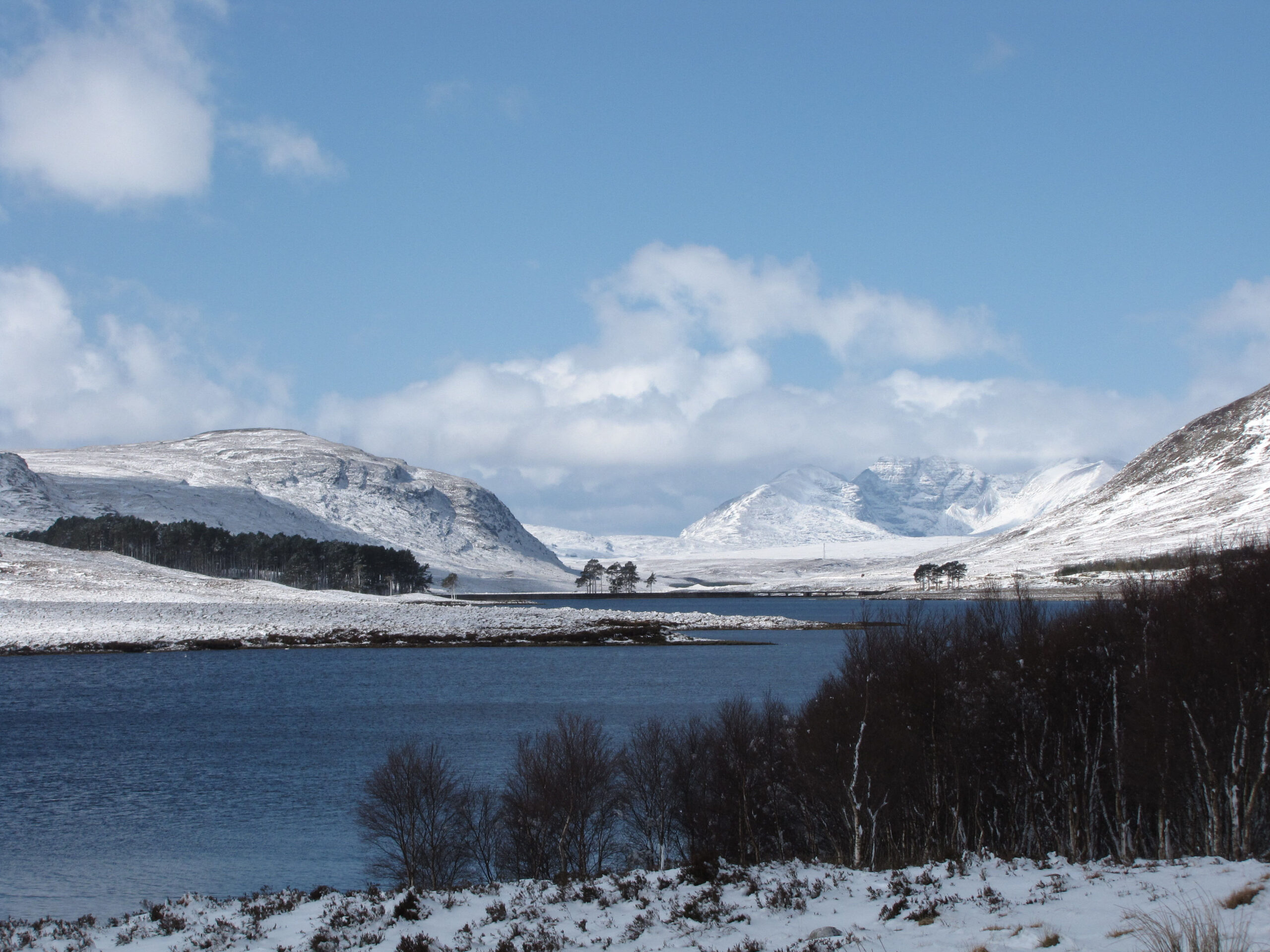 hills and loch